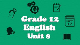 Grade 12 English Unit 8 Transitive and Intransitive verbs & Active and Passive Voice