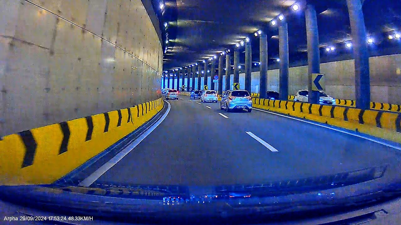 SUASANA PETANG DI LEBUHRAYA LDP SELANGOR!!!