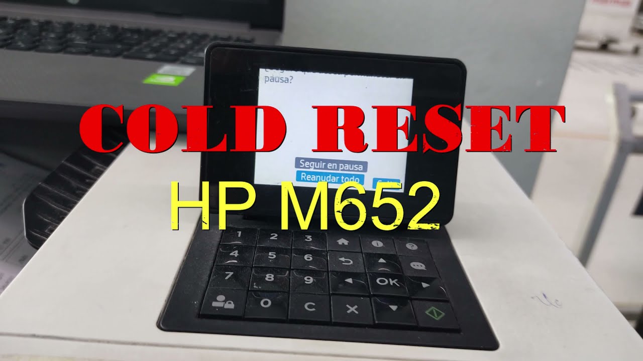 COLD RESET M652 M681 YouTube