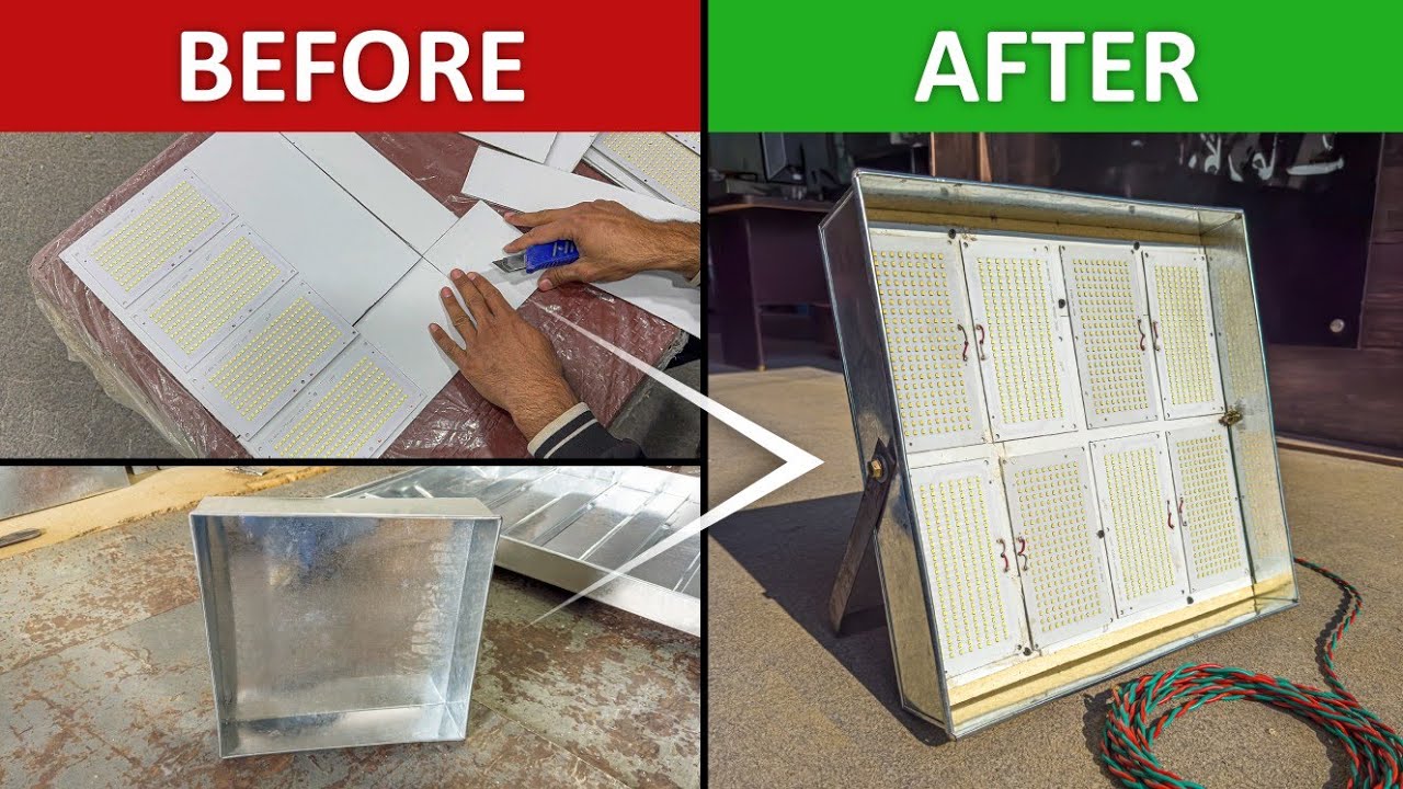 Led Light Assemble How to Assemble LED Light? - YouTube