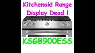 KitchenAid Range - KSGB900ESS - Dead Display Panel