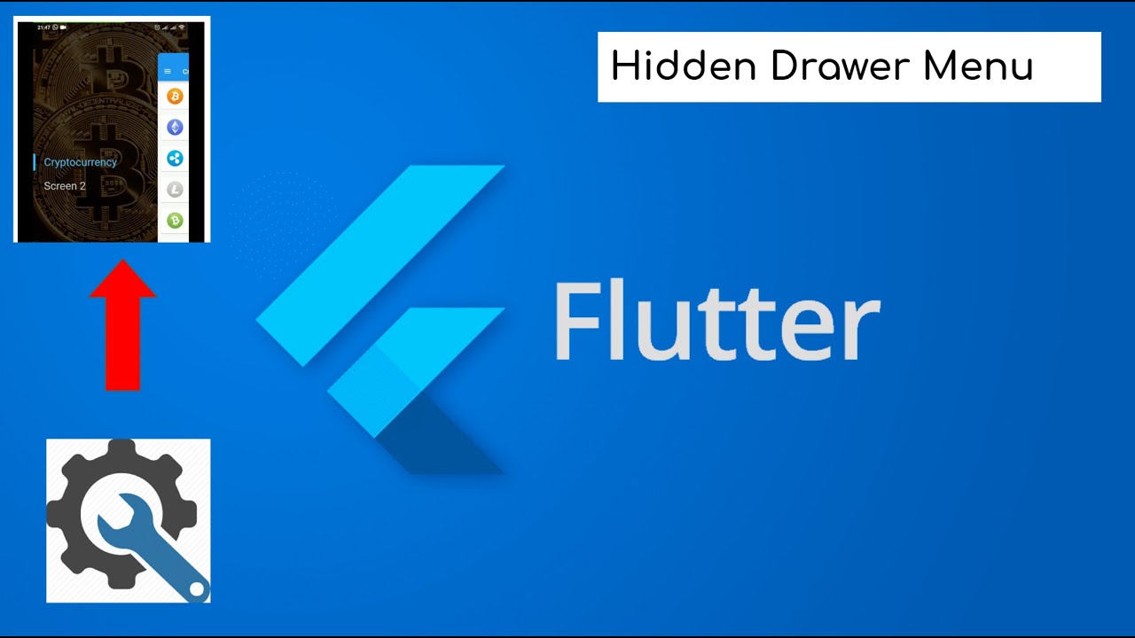 Flutter Tutorial - How to use hidden drawer menu in flutter - YouTube