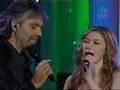 Andrea Bocelli & Hayley Westenra "Vivo Per Lei" on stage