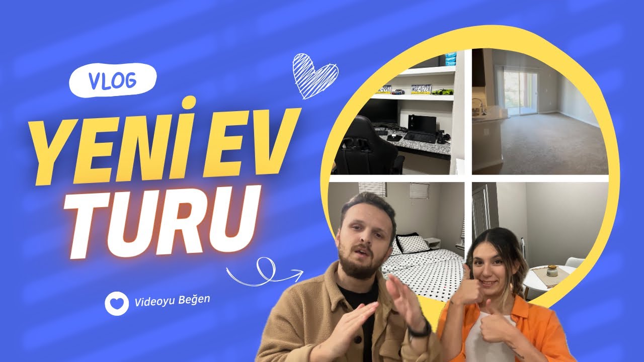 AMERİKA DAKİ YENİ EVİMİZ | EV TURU | SIFIRDAN EV KURMAK