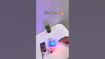 “🔥 DIY Arduino Fire Alarm | Build Your Own Safety System at Home 🚨” #firedetection #automaticfire