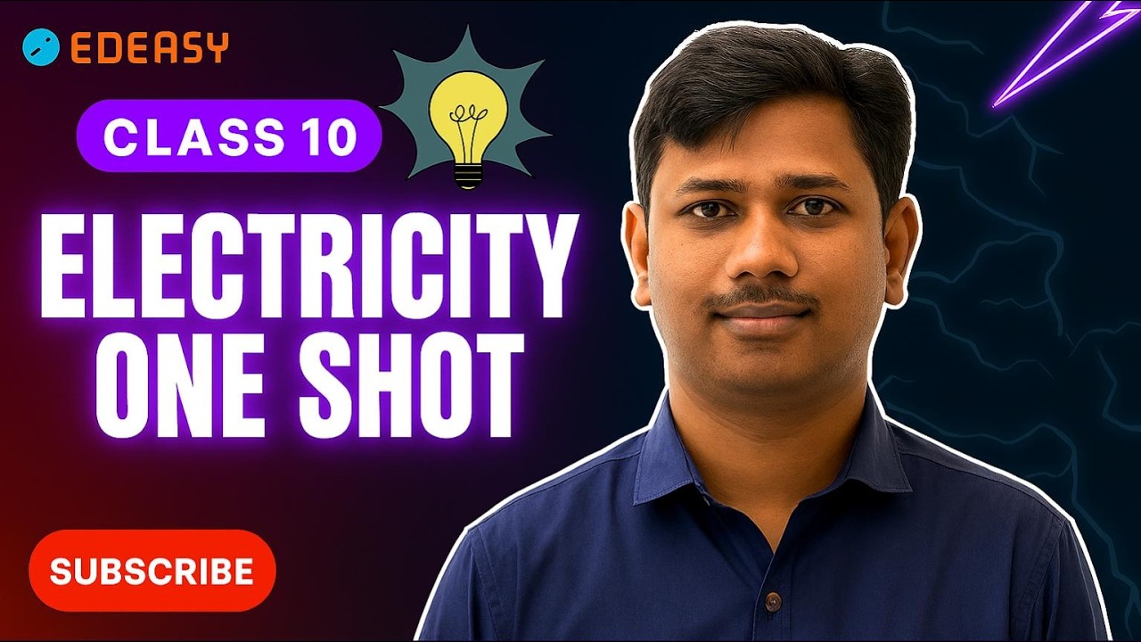 CBSE 10th ONE SHOT  PHYSICS ELECTRICITY