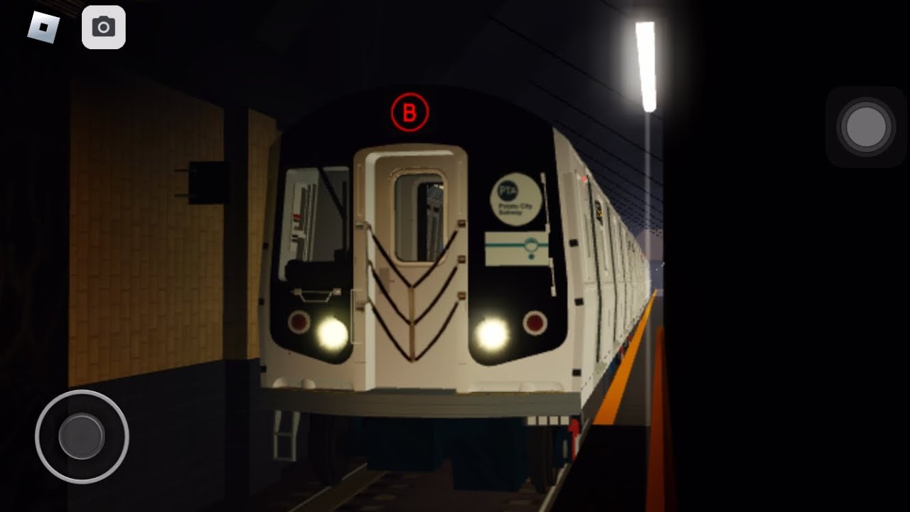 Roblox R143 Roblox PTA 5 Av Lines: R143 (B) Express Train Action - YouTube