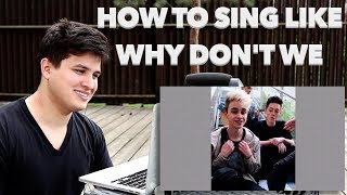Video thumbnail of "Vocal Coach Reaction to Why Don't We BEST Mashups"