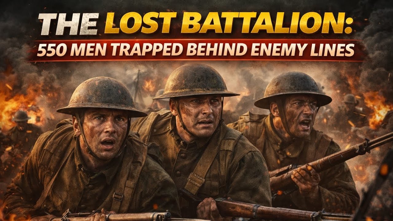 THE LOST BATTALION 550 MEN TRAPPED BEHIND ENEMY LINES