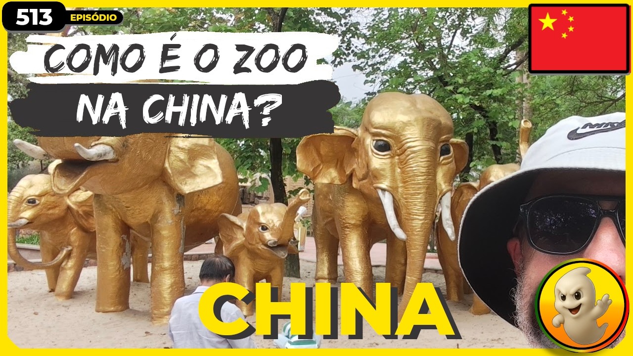 Turismo na China: Explorámos o maior Zoo de Guangxi 🌳🐒  | Nanning, China 🇨🇳 | EP 513