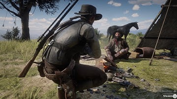 Panoramic map mystery ending? RDR2