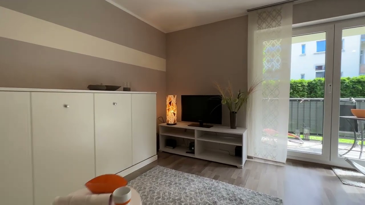 LE-1419 - Wohnen auf Zeit: Apartment in Leipzig-Schleußig (mit Balkon)