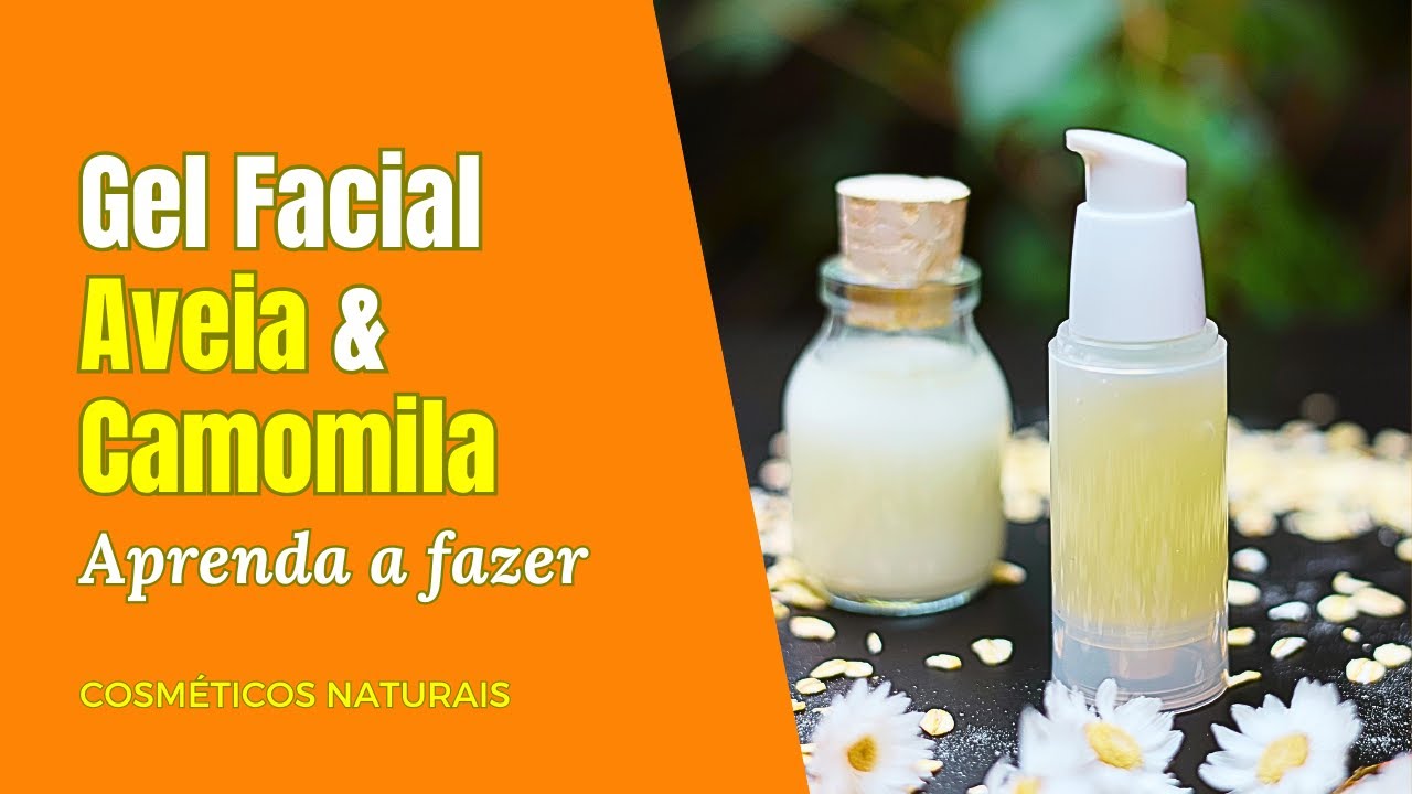 Gel HIDRATANTE Com ÁGUA de AVEIA e CAMOMILA | Herbalos Natural