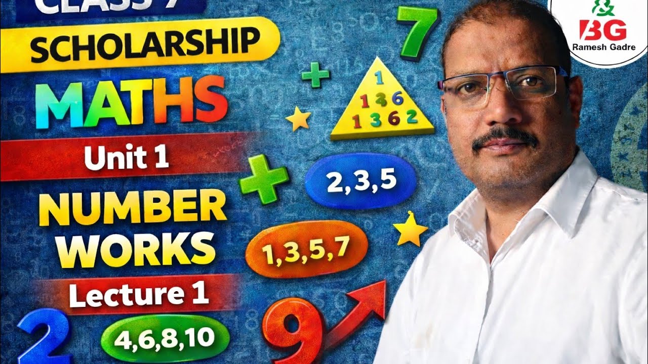7th Scholarship Maths 🔥 Number Work Complete | Odd Even Prime Coprime Composite Numbers