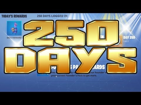 Fortnite | Account Status | 250 Login Day Reward | Heroes, Skills, Research and Schematics