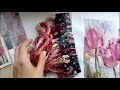 Вышивка от Тм Алиса "Розовые тюльпаны" и "Розовые мечты"