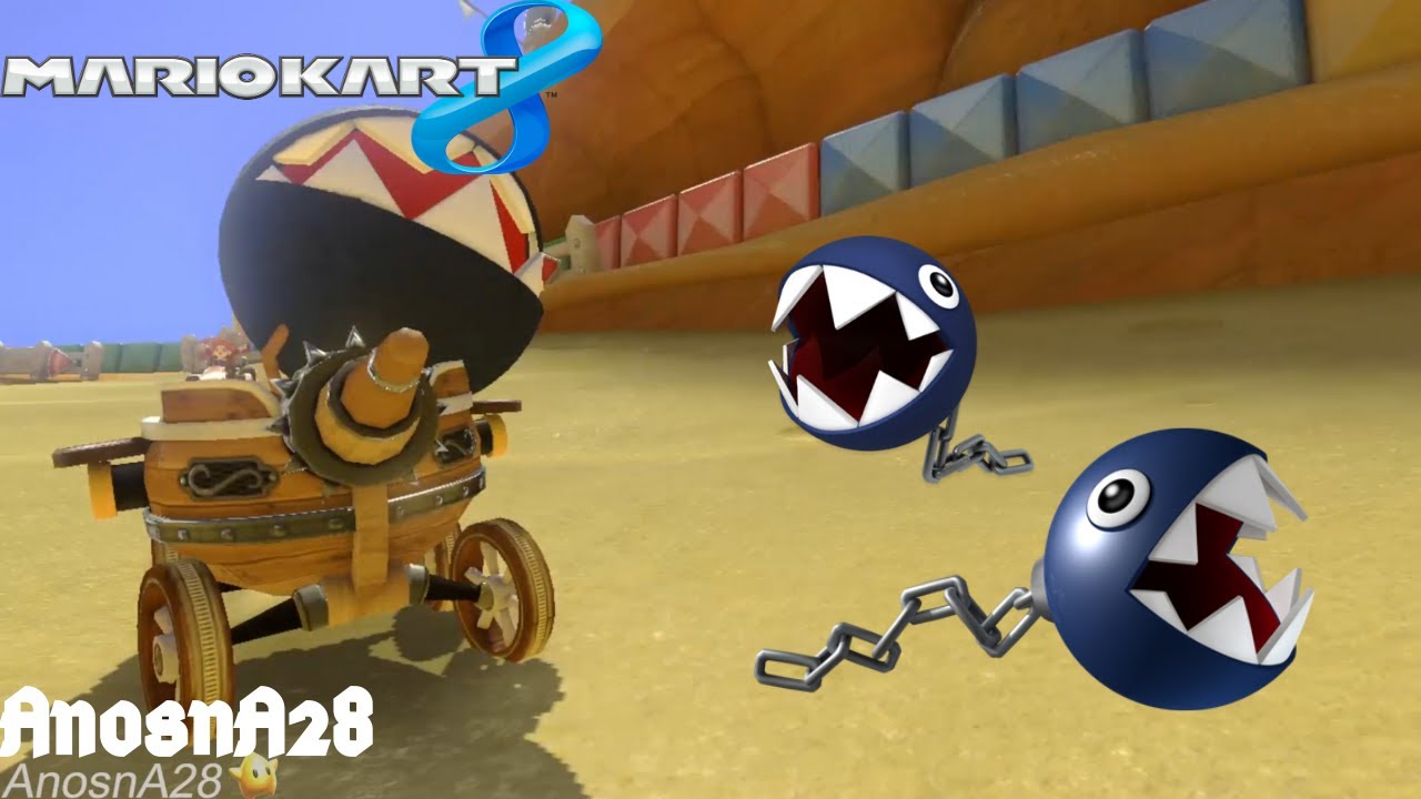 Mario kart 8: Chain Chomp as a Playable Character in MK8 - YouTube