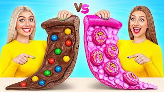 Chewing-Gum Vs Nourriture Au Chocolat Défi Défi Fou Par Choco Do
