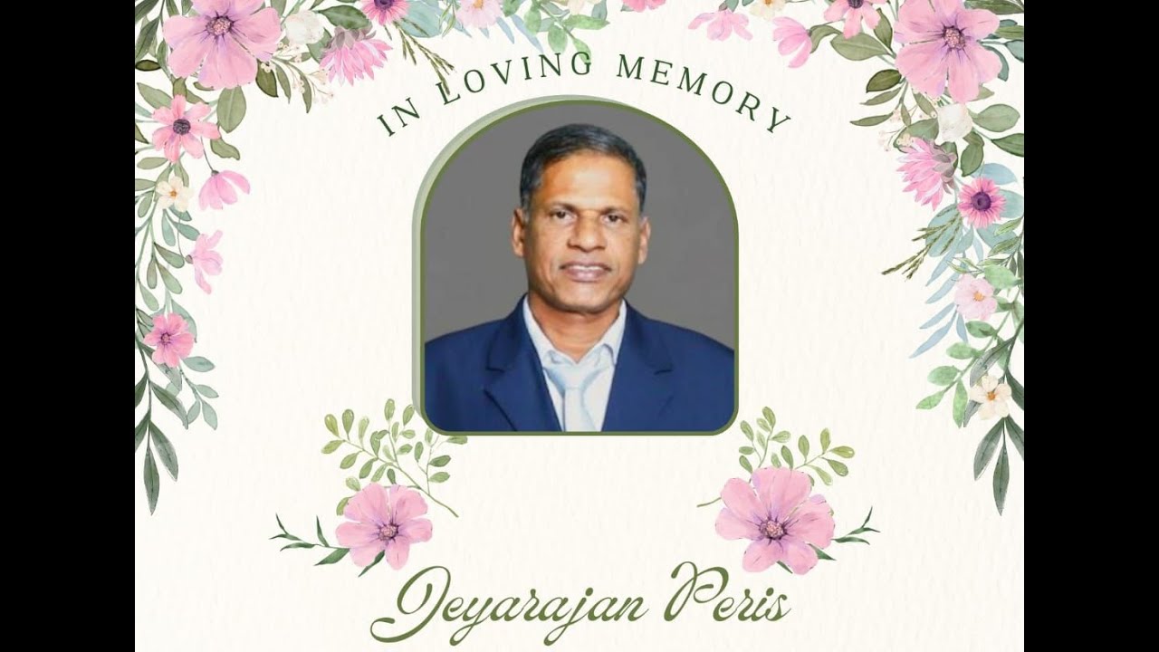 Funeral-Anthony Jeyarajan Peries