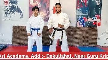 Karate Middle Block || Chudan Uke || Karate For Beginners || #karate #block #video