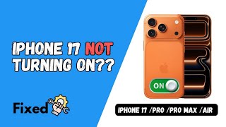 iPhone 17, 17 Pro &amp; 17 Pro Max Won’t Turn On? 3 Fixes You NEED To Try!