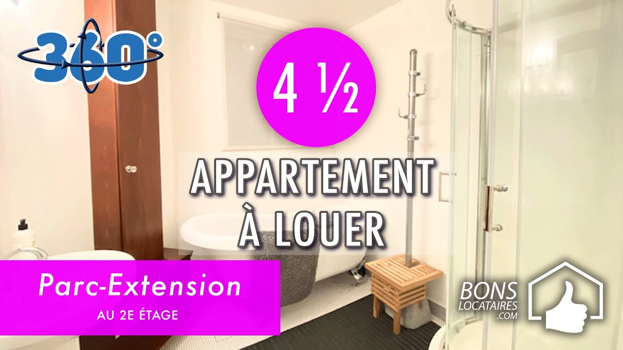 Appartement à louer / Apartment tour ParcExtension 4 ½ YouTube