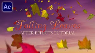 Falling Leaves Tutorial - After Effects (Create Custom Leaf Animations) screenshot 5