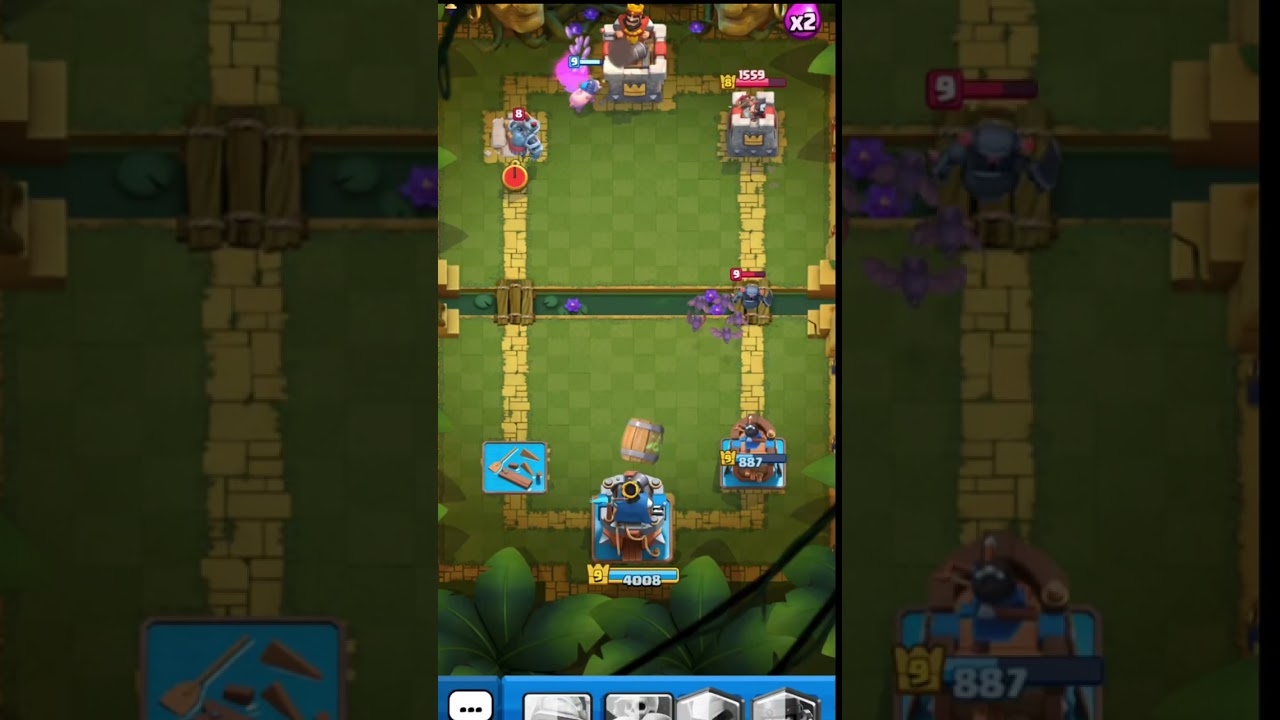 Clash royale| Mega Knight Royal Hogs Control 🔥