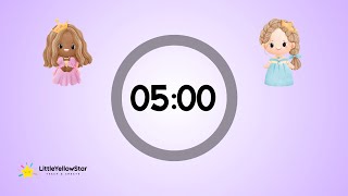 Cute Princess – 5 Minutes Countdown Timer With Calm Fairy Tale Music | Magical Classroom Timer screenshot 5