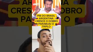 Brasil cresce menos que Argentina e Paraguai? Brasil fora do top 10 das maiores economias.