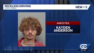 Stunt driving teen lands in jail after witnesses report reckless driving in Cape Coral