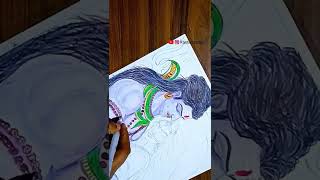 shorts completesatisfying sawanspecialdrawing namonamovoiceovertrending viralshivaparvati