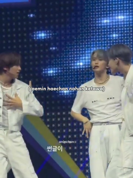baru mulai dancenya udh tatapan🤣 bahaya banget kalo ketawa🤣 #haechan #jaemin #nctdream
