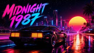 Midnight 1987 – Synthwave Night Drive Mix for Focus & Late Nights
