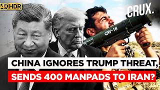 Iran’s New Shield Against US-Israel Jets China 'Delivering' 400 Shoulder-Fired Missile Systems | 4K