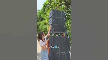 Line array PH112S, model cao cấp nhất, chiến binh thực thụ của nhà DBacoustic #dvhaudio #shorts