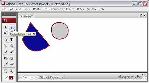 Flash Tutorials: Selection & Subselection Tool