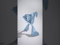 Stylized Warrior with Geometric Armor - AI Rigged 3D Character