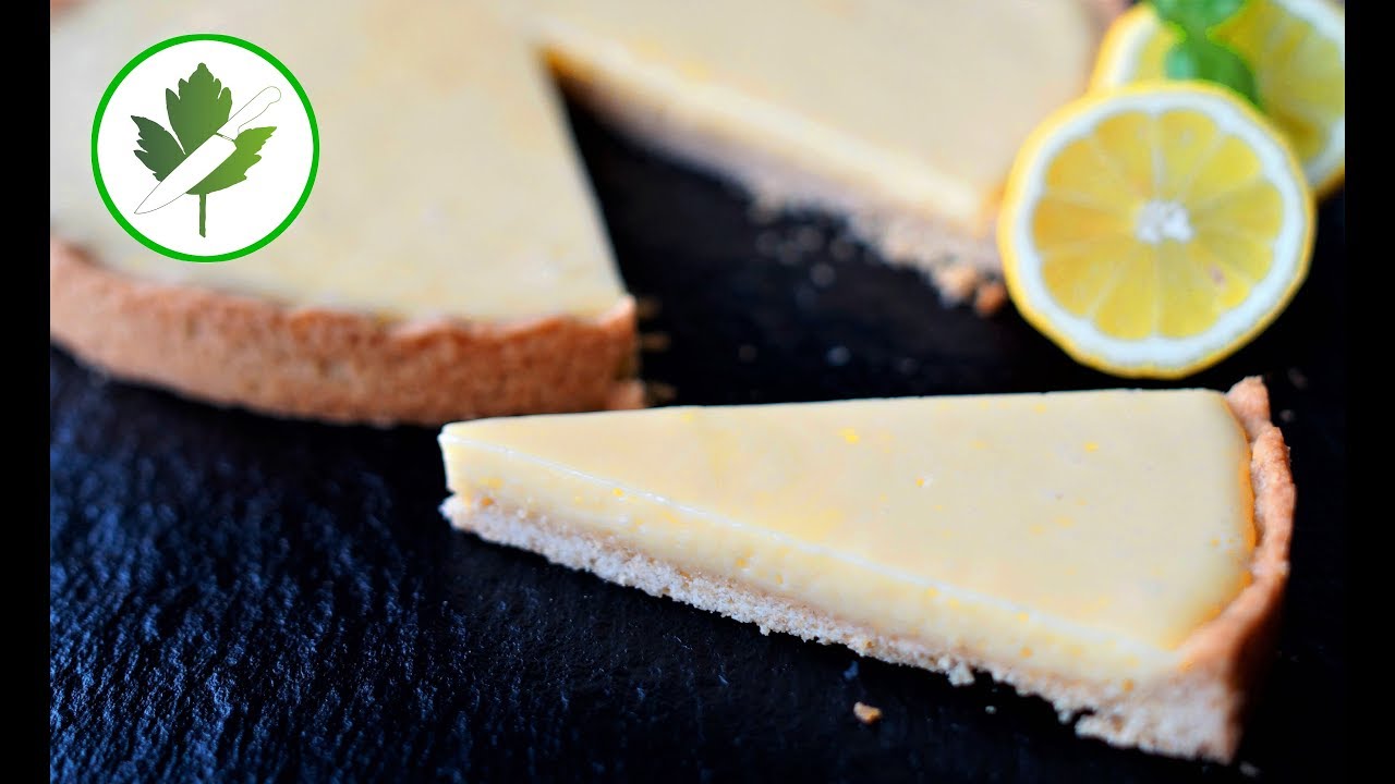 Tarte au citron - Zitronentarte mit Lemon Curd - YouTube