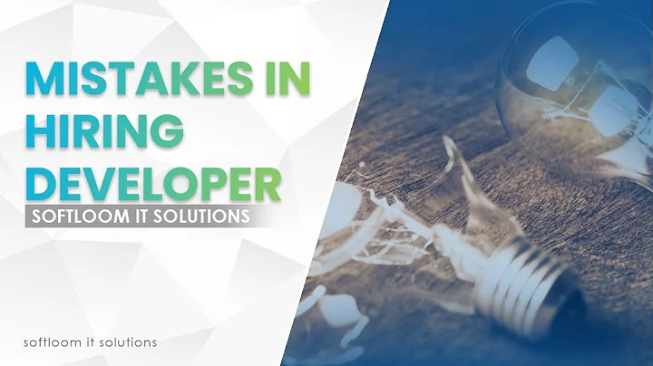 Common Mistakes While Hiring A Software Developer