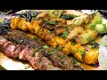 Campfire Kebabs - Mixed Grill: Lamb / Chicken Shish, Kofte & Wings