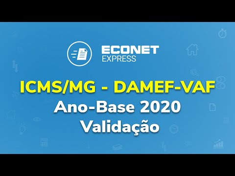 ICMS/MG - DAMEF-VAF