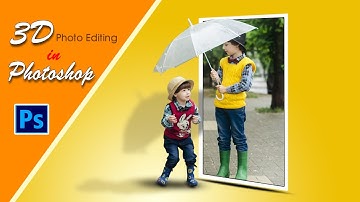3D Photo editing in Photoshop | tik tok new photo editing trends | by ishfaq artist