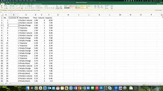 Assignment 2. Traditional Metrics in Excel