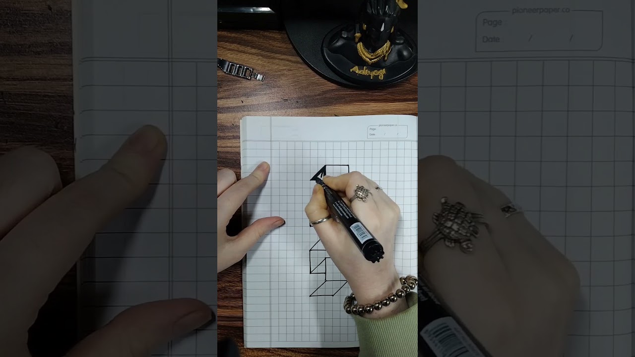 This 3D Hole Drawing Looks REAL 😱 | Optical Illusion Art 