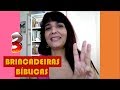 3 BRINCADEIRAS bíblicas TOP para FAZER com sua TURMA!!! 😊😊