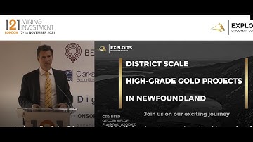 Presentation  Exploits Discovery   121 Mining Investment London November 2021