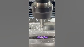 Chamfer close up. #tormach #cnc #millingmachine #fusion360 #viralvideo #cncmade using 2l tools inc.