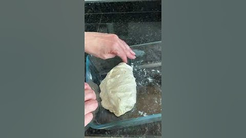 Folding dough adds strength