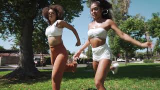 TWO MIXED GIRLS dance to "Pine & Ginger" by Amindi